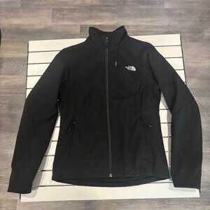 The North Face Windbreaker Mid Layer Full Zip Jacket Small (black)